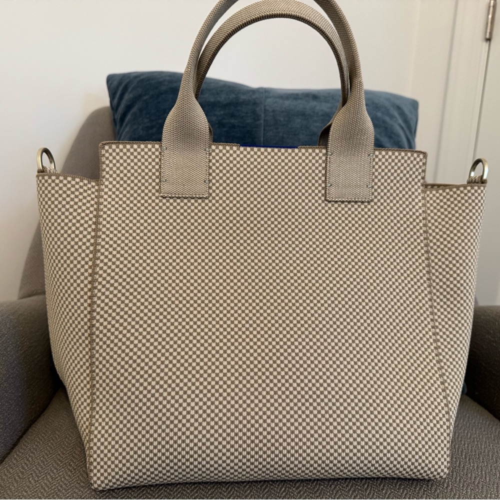 Rothy’s Coastal Mini Check Handbag